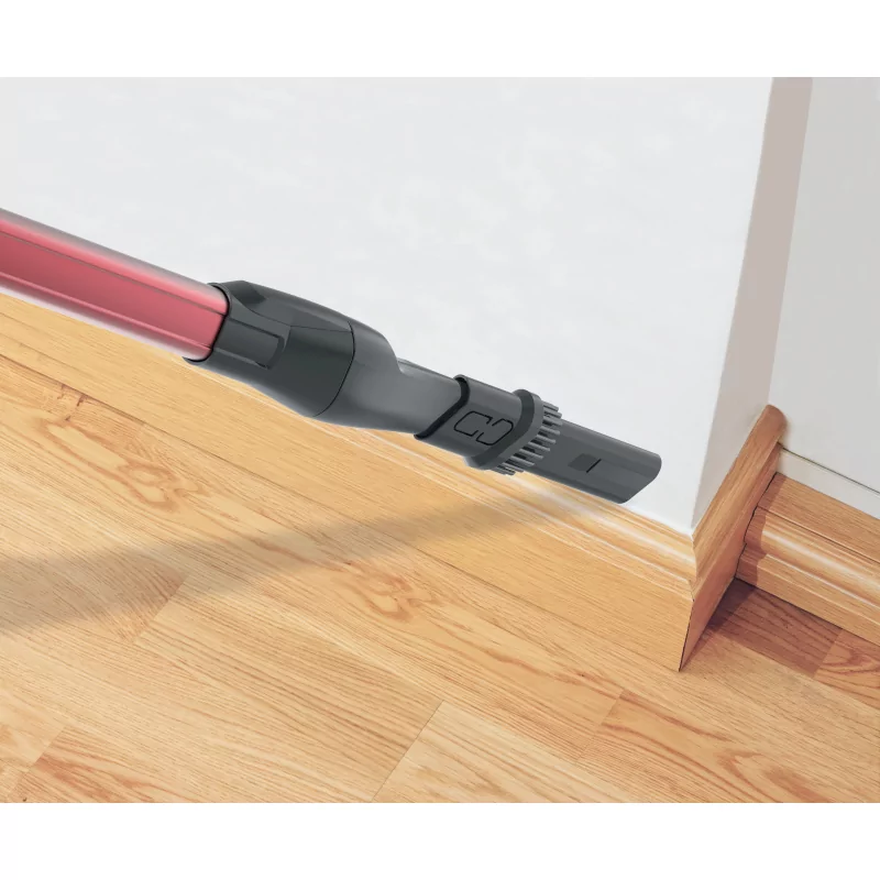 Kontrolsat - Aspirador Vertical Hoover - 240W - 22V - Cinza / Vermelho - HF322TH