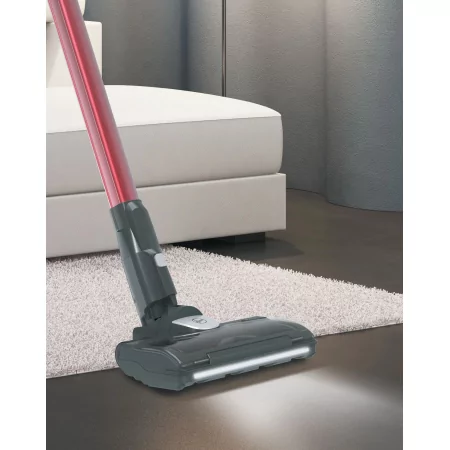 Kontrolsat - Aspirador Vertical Hoover - 240W - 22V - Cinza / Vermelho - HF322TH