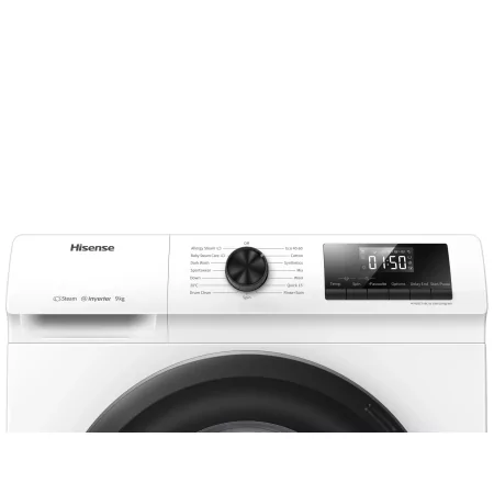 Kontrolsat - Máquina Lavar Roupa Hisense WFQP901418VM (9kg - 1400rpm - Classe B) Kontrolsat - Máquina Lavar Roupa Hisense WFQP901418VM (9kg - 1400rpm - Classe B)