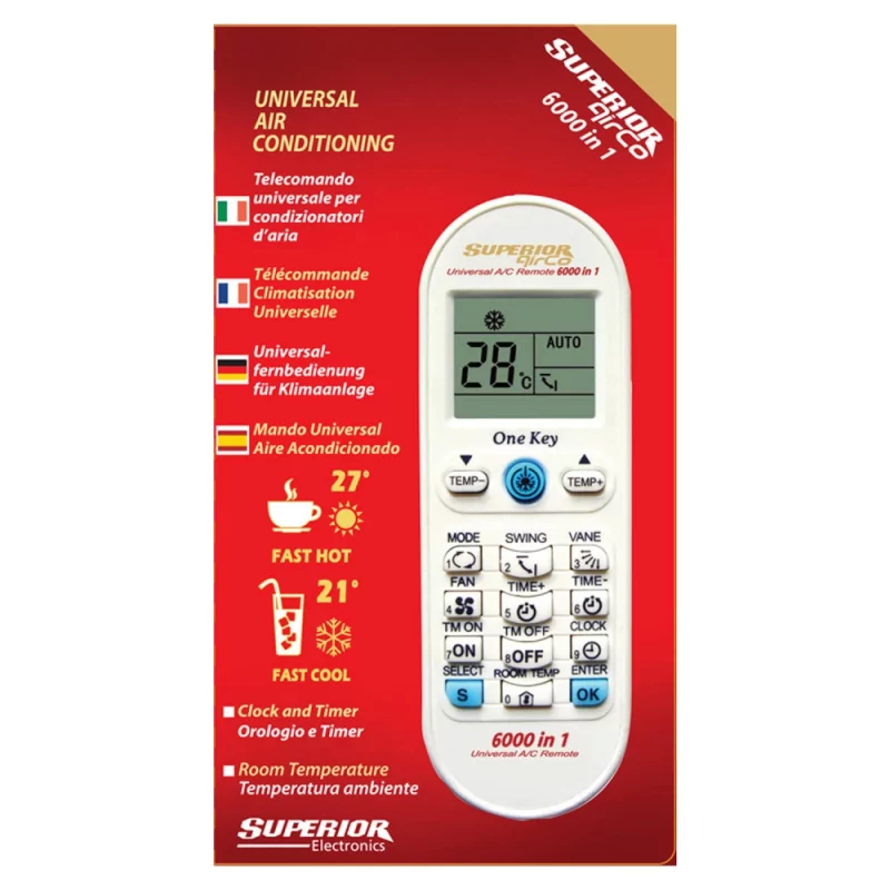 Kontrolsat - Comando Universal de Ar Condicionado - Superior Electronics