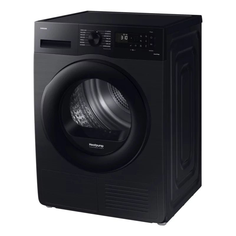 Kontrolsat - Máquina de Secar Roupa Samsung - Bomba de Calor - 8Kg - Classe B - Preta - DV80CGC0B0ABEP