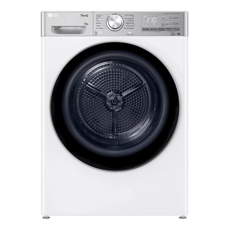 Kontrolsat - LG Clothes Dryer - 10Kg - Heat Pump - Class A - White - RH10V9AV2WR