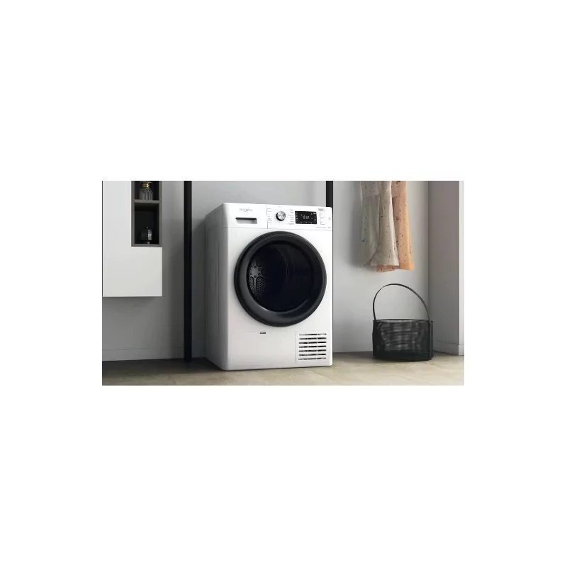 Kontrolsat - Máquina de Secar Roupa Whirpool - 8Kg - Bomba de Calor - Classe C - Branca - FFT M22 8X3B SPT