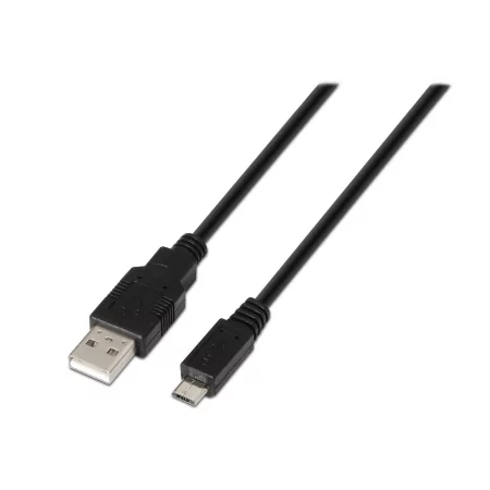 Kontrolsat - Cabo USB 2.0 - 80cm - Preto - Aisens - A101-0027