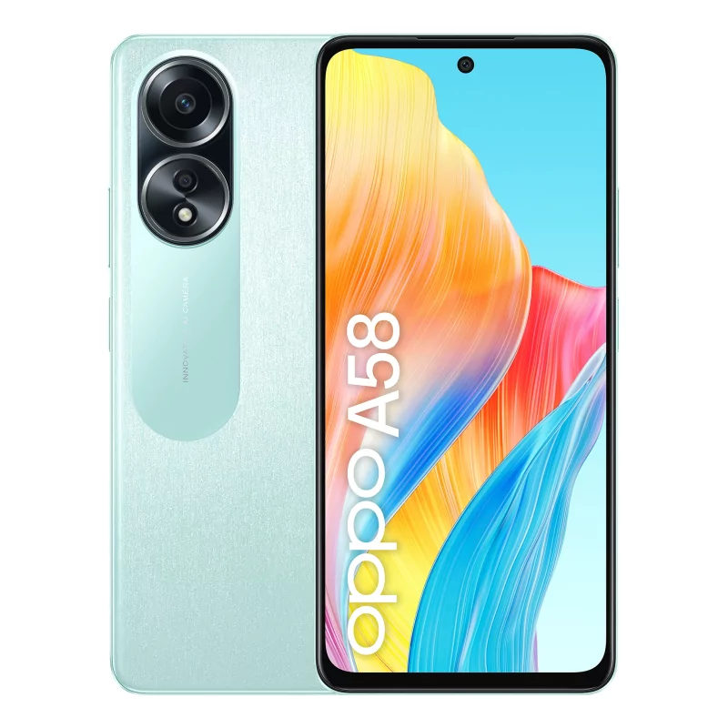 Kontrolsat - Smartphone OPPO A58 - 6GB/128GB - Verde - (6.72'' - Dual SIM - 5000 mAh )