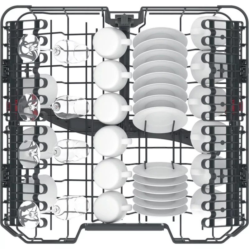 Kontrolsat - Whirlpool Built-in Dishwasher - (14 Place Settings - 60cm - Silver) - W Collection - WI 7020 PF