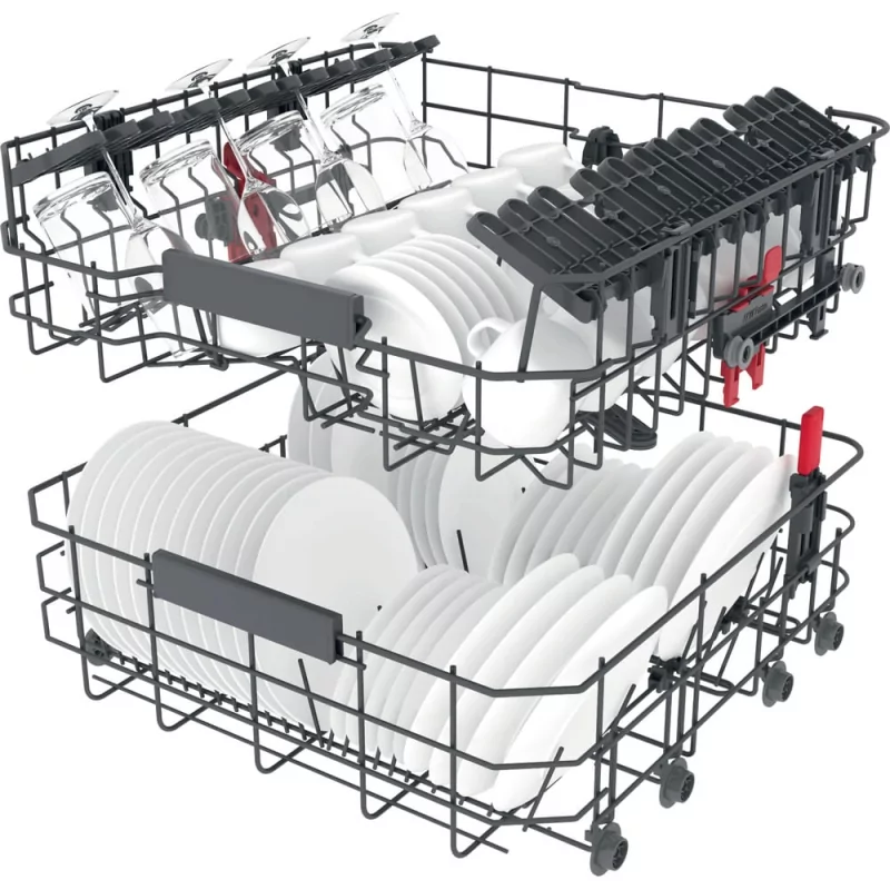 Kontrolsat - Whirlpool Built-in Dishwasher - (14 Place Settings - 60cm - Silver) - W Collection - WI 7020 PF