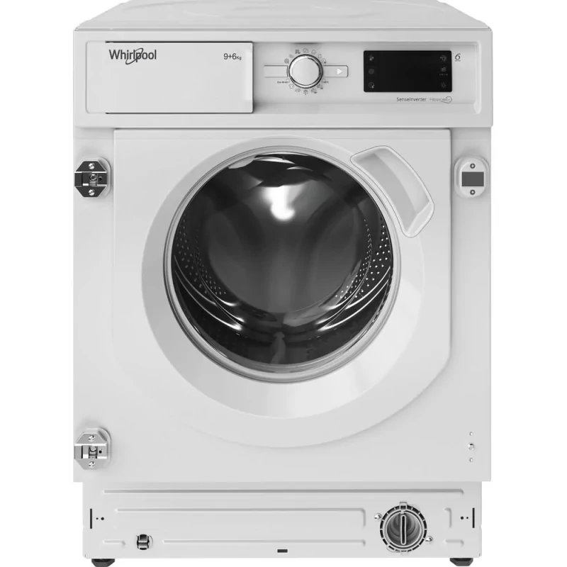 Kontrolsat - Máquina de Lavar e Secar Roupa de Encastre Whirpool - 9Kg - 1400RPM - Branca - BI WDWG 961485 EU