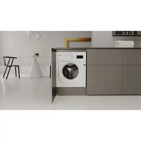 Kontrolsat - Máquina de Lavar e Secar Roupa de Encastre Whirpool - 9Kg - 1400RPM - Branca - BI WDWG 961485 EU