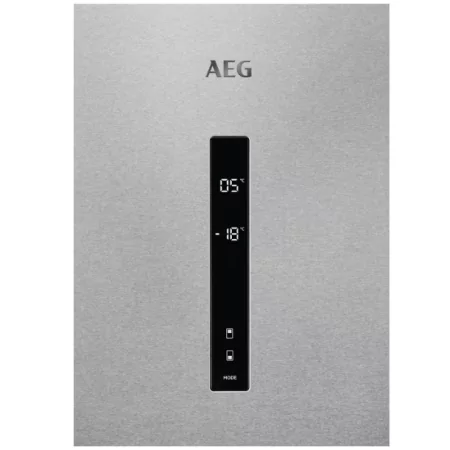 Kontrolsat - AEG RCB636E5MX Fridge Freezer (367L - Class E - Inox) Kontrolsat - AEG RCB636E5MX Fridge Freezer (367L - Class E - Inox)