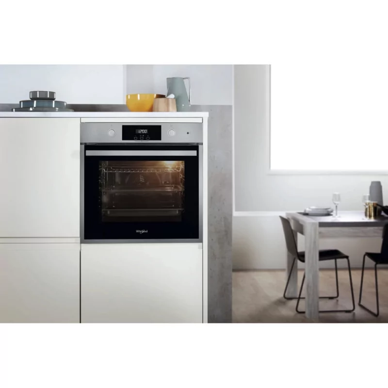 Kontrolsat - Forno Elétrico Whirpool - 73L - Limpeza Automática - Classe A+ - Inox - AKP9 785 IX