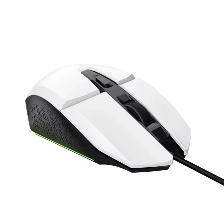 Kontrolsat - Trust Gaming Mouse - 6400 DPI - 60 IPS - RGB - White - GXT 109W FELOX