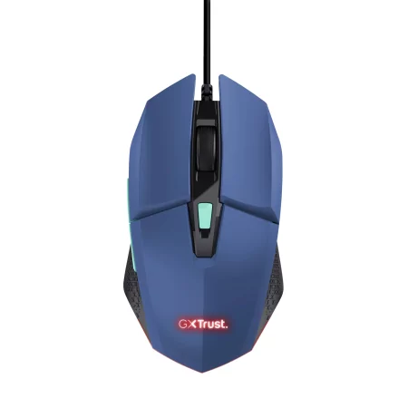 Kontrolsat - Trust Gaming Mouse - 6400 DPI - 60 IPS - RGB - Blue - GXT 109 FELOX