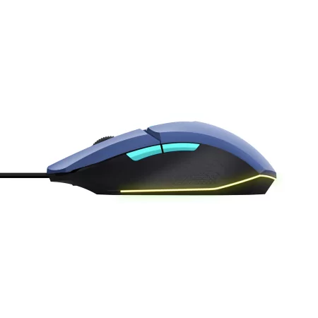 Kontrolsat - Trust Gaming Mouse - 6400 DPI - 60 IPS - RGB - Blue - GXT 109 FELOX