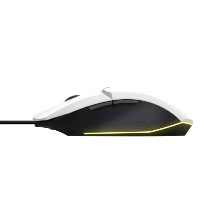 Kontrolsat - Rato Gaming Trust - 6400 DPI - 60 IPS - RGB - Branco - GXT 109W FELOX
