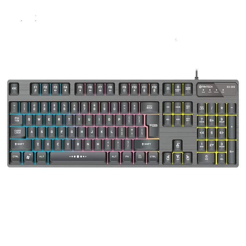 Teclado + Rato Fantech Major - KX-302 - Semi - Mecânico (PT)