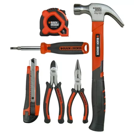 Kontrolsat - Black Decker 6 Tools Set BDHT0-71631 - Complete Practical Kit
