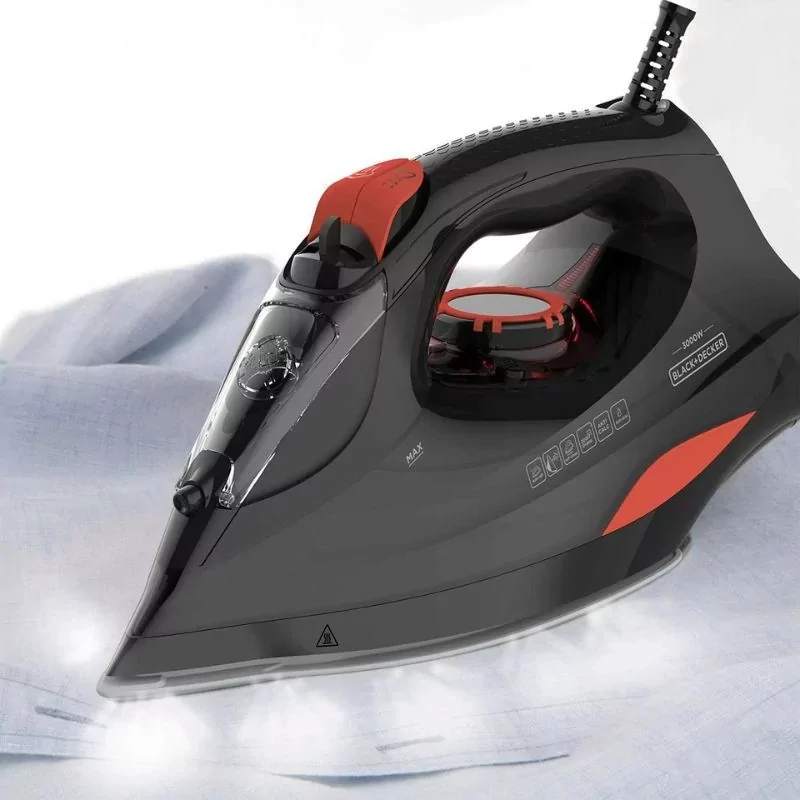 Kontrolsat - Black & Decker Iron - 3000W - Black - BXIR3000E