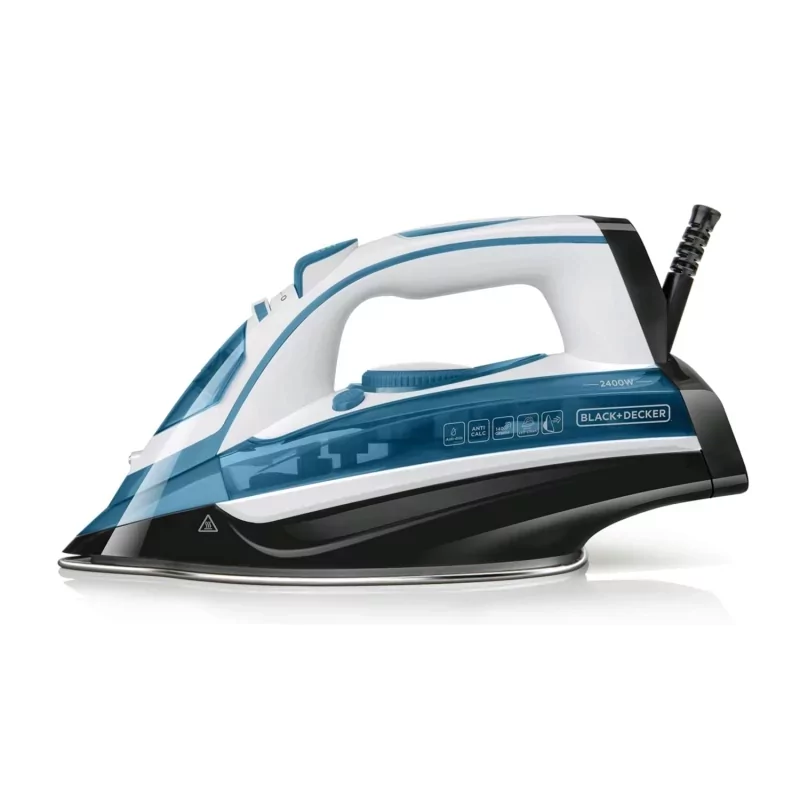 Kontrolsat - Ferro a Vapor Black+Decker 2400W - Base Inox - BXIR2402E 