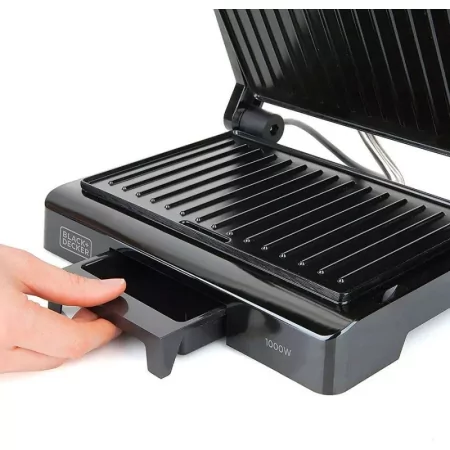 Kontrolsat - Grelhador Sandwhicheira Black+Decker 1000W - BXGR1000E