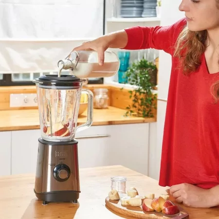 Kontrolsat - Black+Decker 800W Blender - 1.5L Glass Jar - BXJB800E