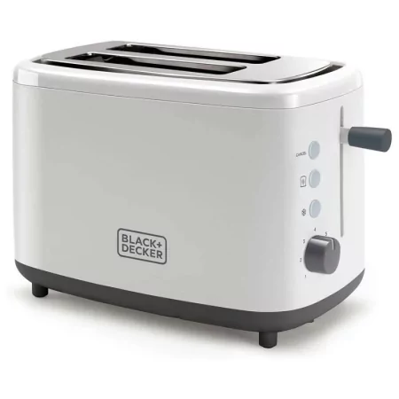 Kontrolsat - Black+Decker 820W Toaster - 2 Slots - 7 Levels - White - BXTO820E