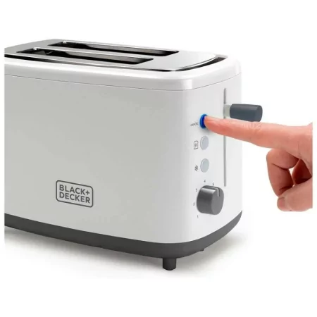 Kontrolsat - Torradeira Black+Decker 820W - 2 Fendas - 7 Níveis - Branca -BXTO820E Kontrolsat - Torradeira Black+Decker 820W - 2 Fendas - 7 Níveis - Branca -BXTO820E