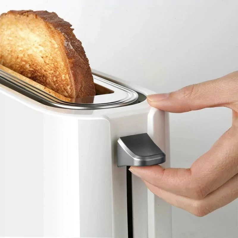 Kontrolsat - Black+Decker 1-Slot Toaster - 1000W - 7 Levels - White - BXTO1001E