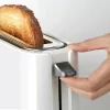 Black+Decker 1-Slot Toaster - 1000W - 7 Levels - White - BXTO1001E