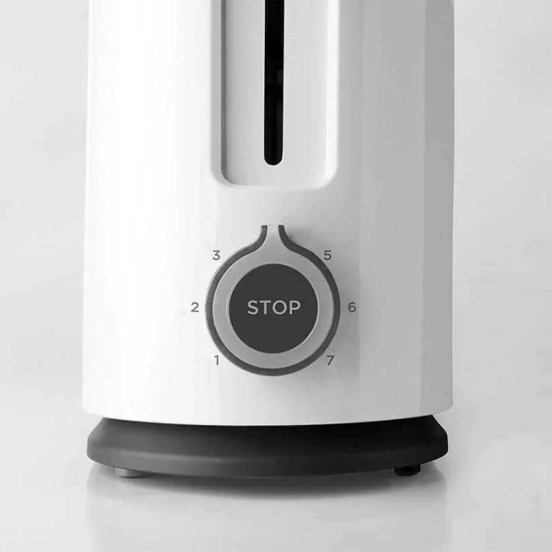 Kontrolsat - Black+Decker 1-Slot Toaster - 1000W - 7 Levels - White - BXTO1001E