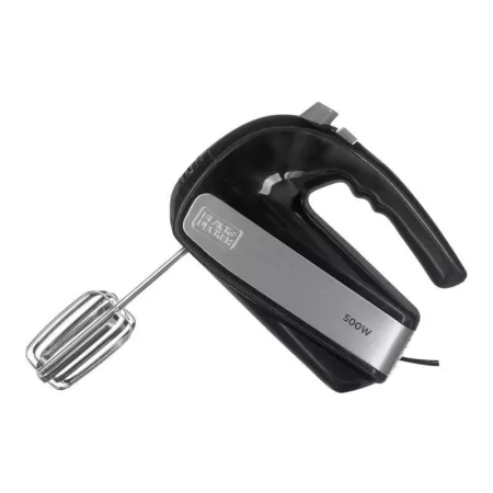 Kontrolsat - Black & Decker 500W Stand Mixer - 5 Speeds, Black/Stainless Steel - BXMX500E
