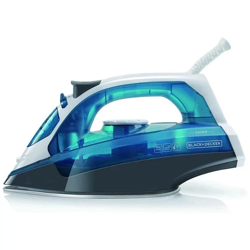 Kontrolsat - Black+Decker 2200W Steam Iron - Stainless Steel Base - BXIR2200E