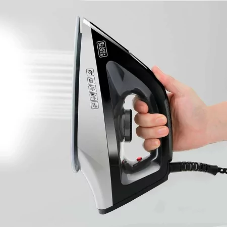 Kontrolsat - Ferro com Caldeira Black & Decker - 2200W - Preto - BXSS2200E