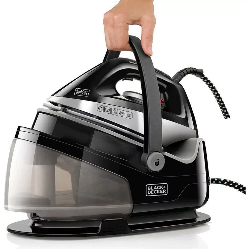 Kontrolsat - Ferro com Caldeira Black & Decker - 2200W - Preto - BXSS2200E
