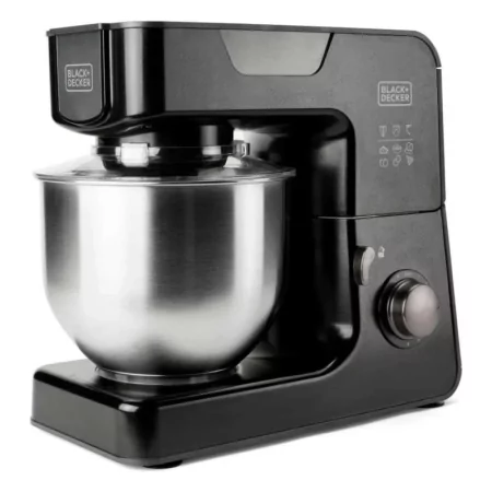 Kontrolsat - Black+Decker 1000W Stand Mixer - 5.2L - 8 Speeds - BXKM1000E