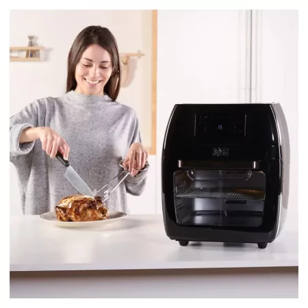 Kontrolsat - Air Fryer Forno Black+Decker 12L - 1700W 8 Programas - BXAFO1200E