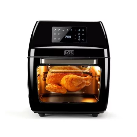 Kontrolsat - Air Fryer Forno Black+Decker 12L - 1700W 8 Programas - BXAFO1200E