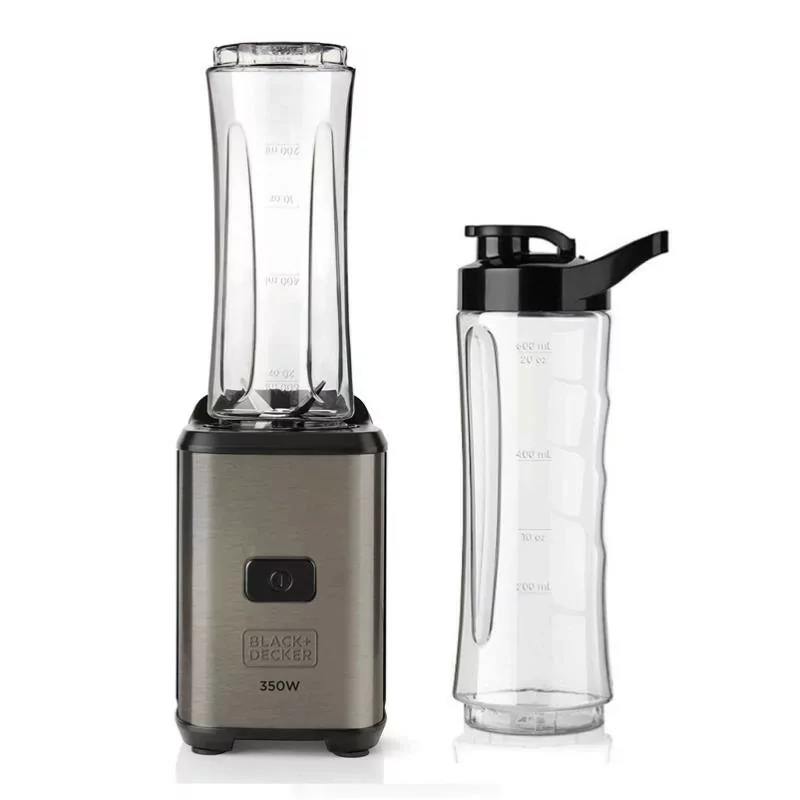 Kontrolsat - Liquidificadora Portátil Black+Decker 350W - 2 Copos 600ml - BXJBA350E
