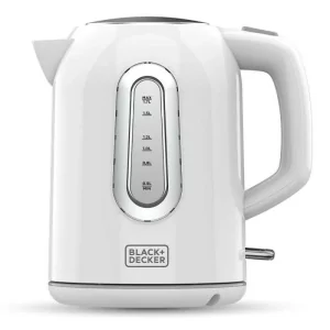 Kontrolsat - Black+Decker Electric Kettle 2200W 1.7L - White - BXKE2204E