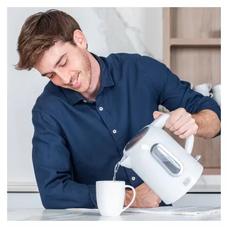 Kontrolsat - Jarro Eléctrico Black+Decker 2200W 1,7L - Branco - BXKE2204E 