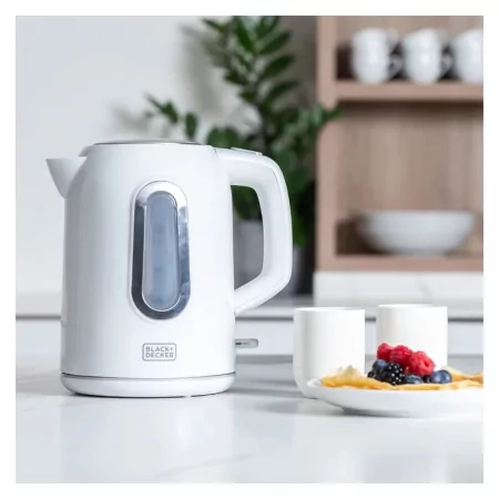 Kontrolsat - Black+Decker Electric Kettle 2200W 1.7L - White - BXKE2204E Kontrolsat - Black+Decker Electric Kettle 2200W 1.7L - White - BXKE2204E
