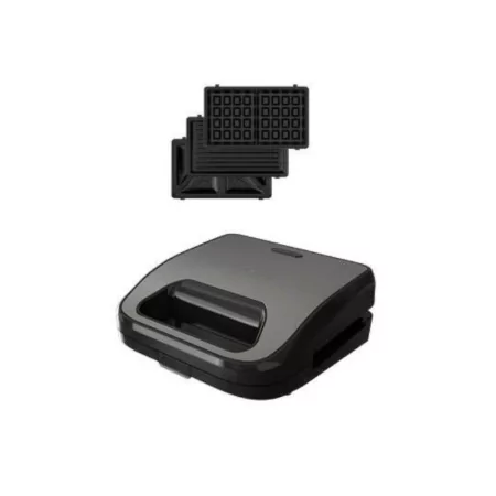 Kontrolsat - Sandwicheira Black+Decker 750W - Sandes + Grelha + Waffle - BXSA754E