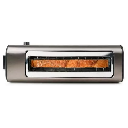 Kontrolsat - Black+Decker Toaster 1000W - 1 Extra-Long Slot - 7 Levels - Stainless Steel - BXTO1000E Kontrolsat - Black+Decker Toaster 1000W - 1 Extra-Long Slot - 7 Levels - Stainless Steel - BXTO1000E