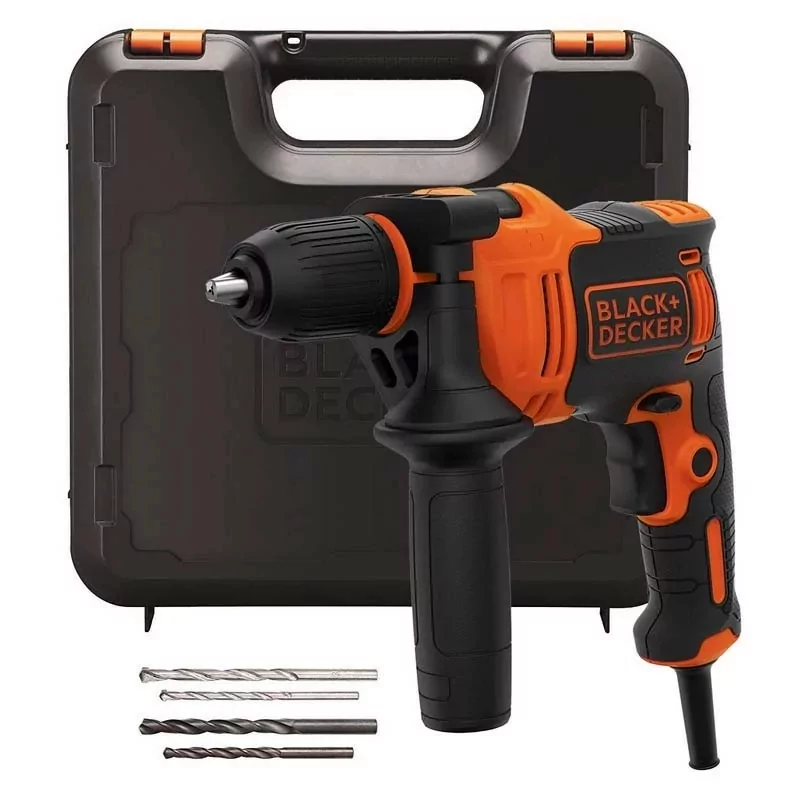 Kontrolsat - Black+Decker Percussion Drill - 710W - BEH710K-QS