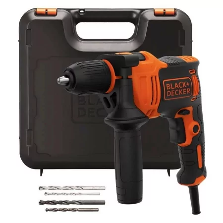 Kontrolsat - Black+Decker Percussion Drill - 710W - BEH710K-QS