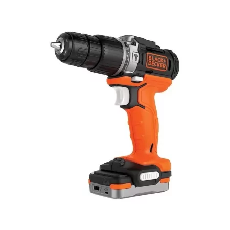 Kontrolsat - Black+Decker hammer drill - 12V - Battery - BDCHD12S1-XJ