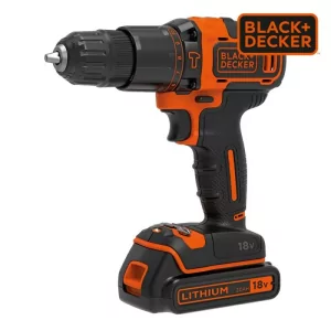 Kontrolsat - Black+Decker hammer drill - 18V - BDCHD18KB-QW