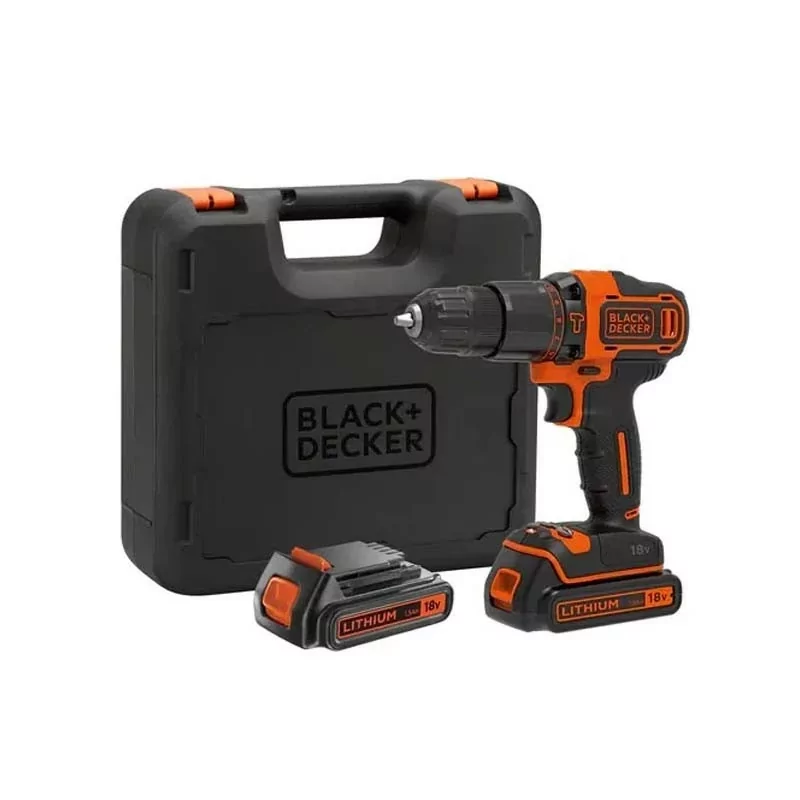 Kontrolsat - Black+Decker hammer drill - 18V - BDCHD18KB-QW