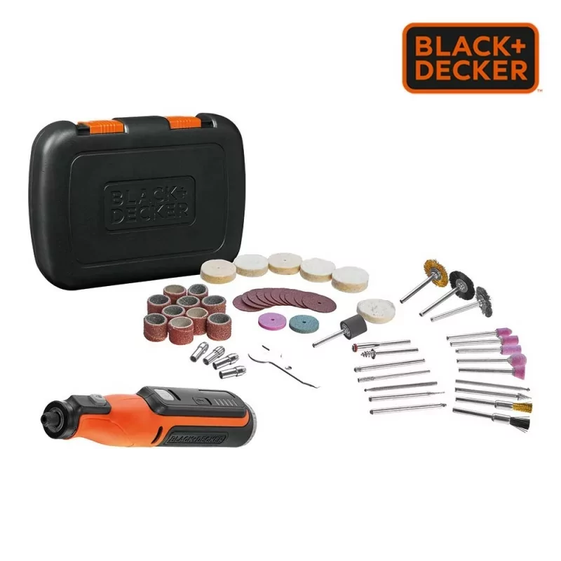 Kontrolsat - Black+Decker Rotary Multi-Tool - 7.2V - BCRT8IK-XJ