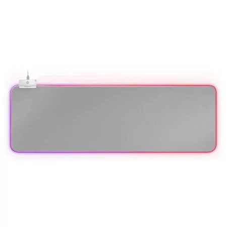 Kontrolsat - Tapete de Rato Mars Gaming - XXL - 2 x USB 2.0 Hub - RGB - Silver - MMPRGB2 Kontrolsat - Tapete de Rato Mars Gaming - XXL - 2 x USB 2.0 Hub - RGB - Silver - MMPRGB2
